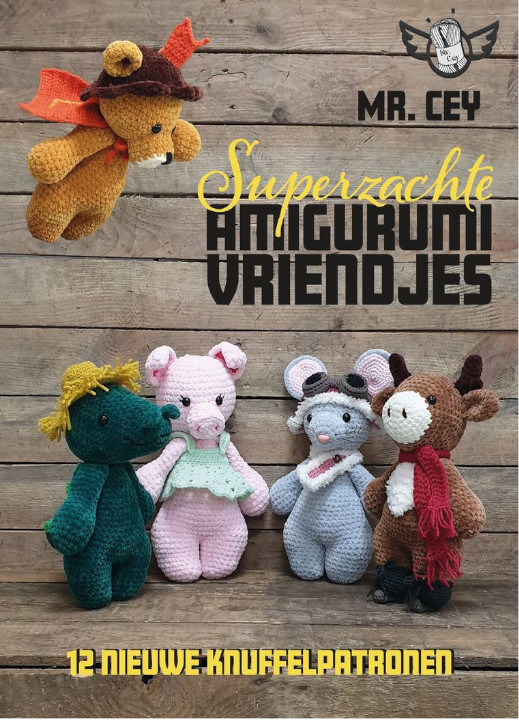 Super zachte amigurumi vriendjes